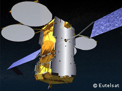 Der Ka-Sat von Eutelsat ermöglicht Download-Raten von bis zu zehn MBit/s